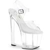 Pleaser - AMAZE808 Sandale à bride à la cheville - Transparent Product image